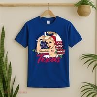 Texas For Girls Texas Proud State Flag For Woman T-Shirt thumb 2