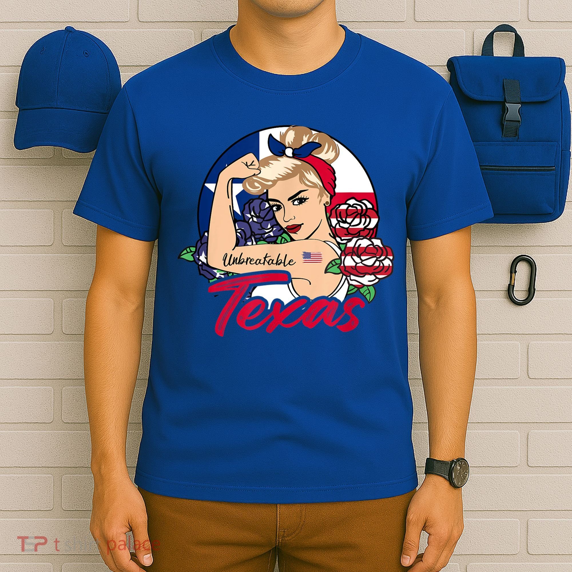 Texas For Girls Texas Proud State Flag For Woman T-Shirt