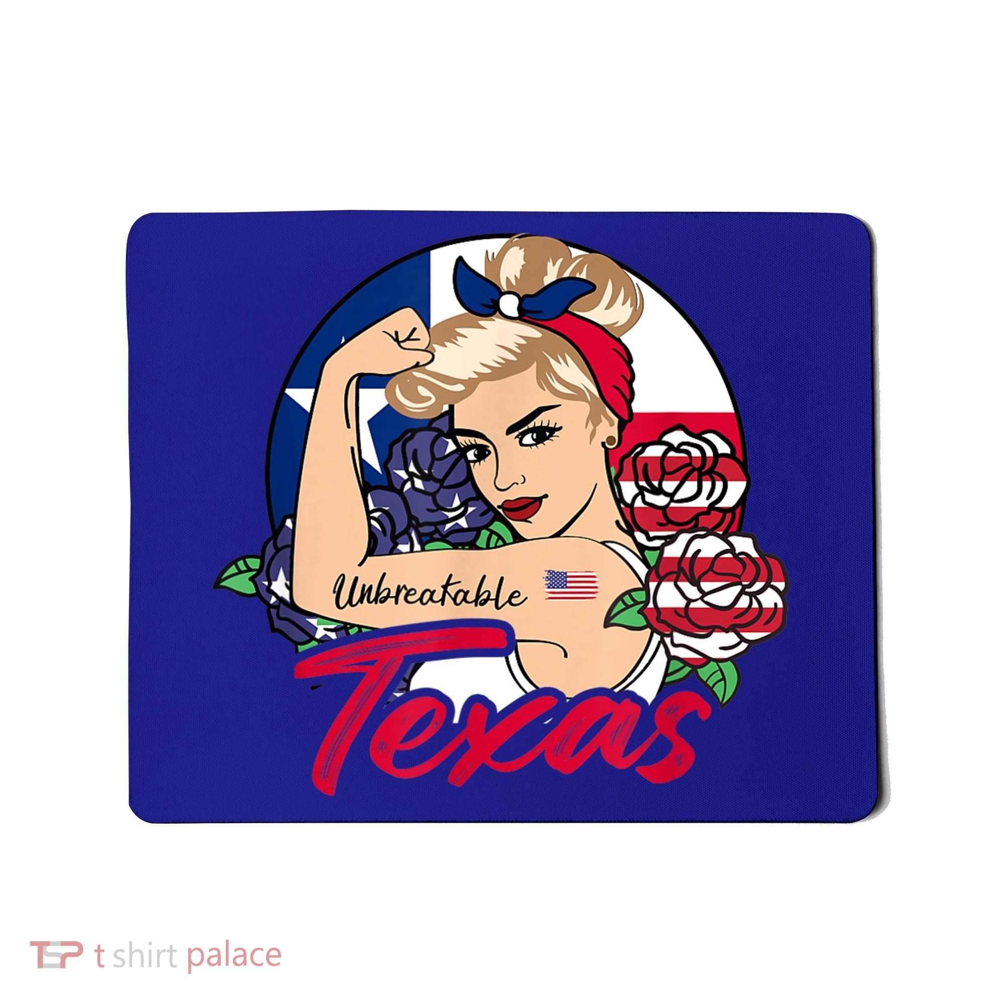 Texas For Girls Texas Proud State Flag For Woman Mousepad