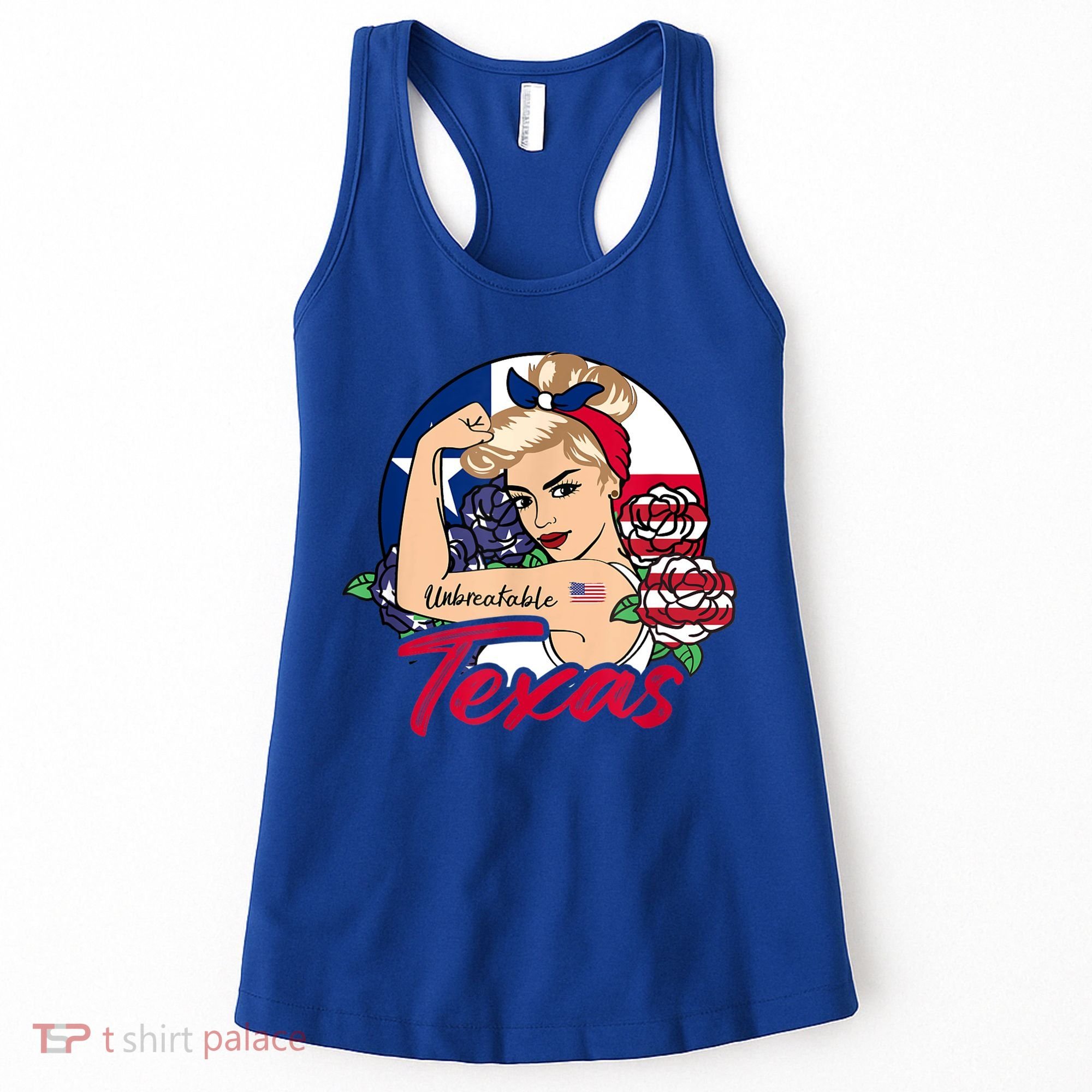 Texas For Girls Texas Proud State Flag For Woman Women's Tank Top