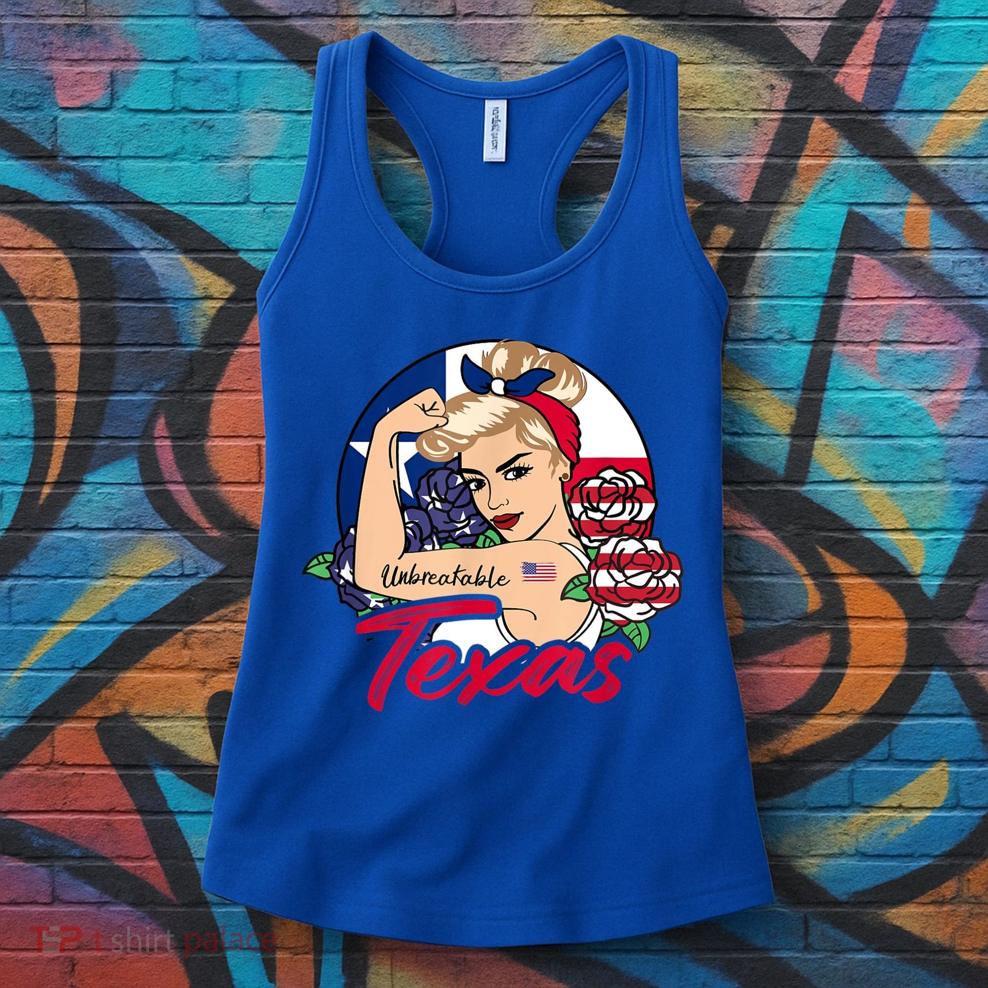 Texas For Girls Texas Proud State Flag For Woman Women's Tank Top