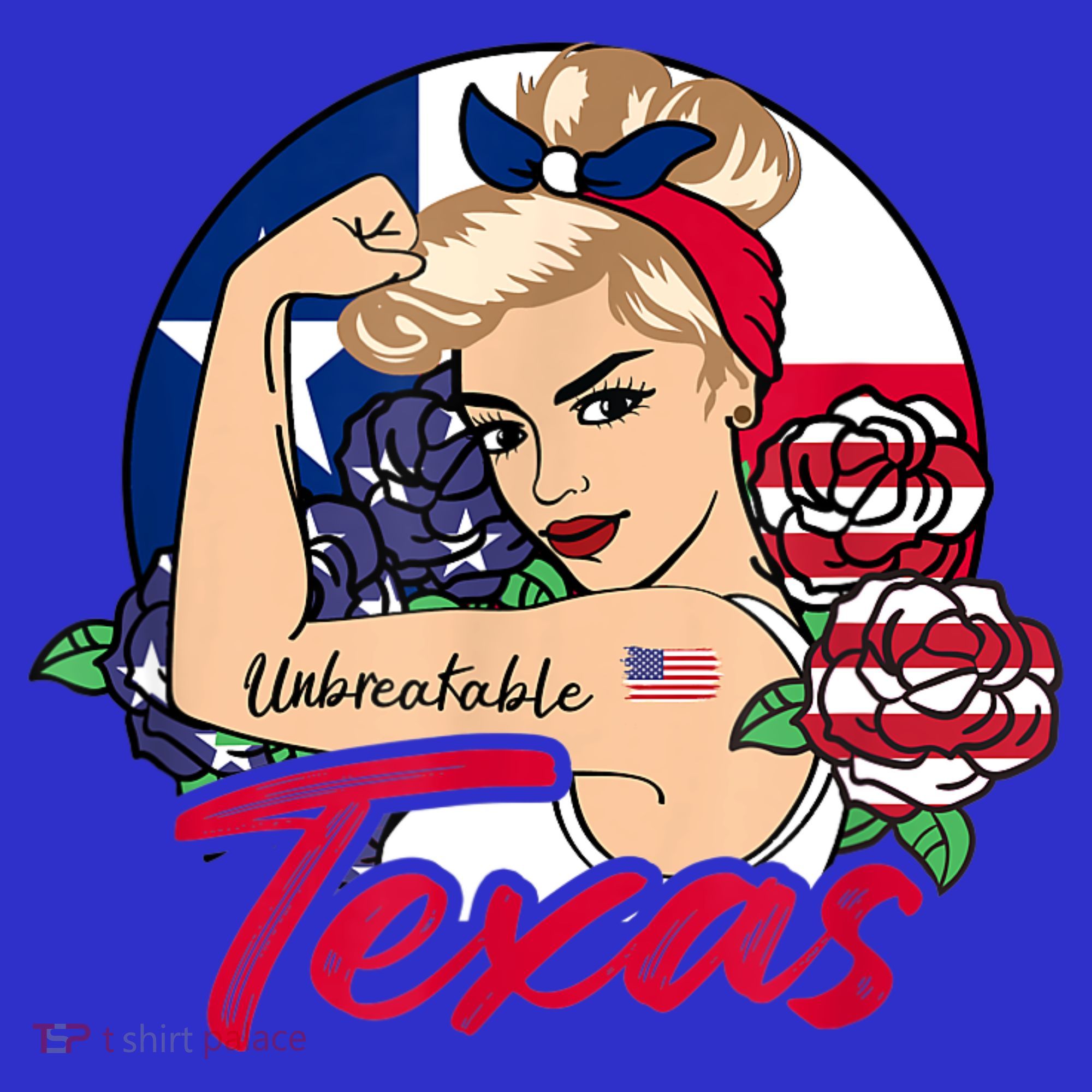 Texas For Girls Texas Proud State Flag For Woman Women's Tank Top