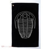 Trilobite  Fossil  Geology Geologist Rockhound Golf Towel thumb 0