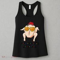 Turkey Friends Giving Happy Friendsgiving Funny Thanksgiving Women's Tank Top thumb 3