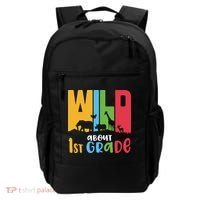 Team First Grade Wild About First Grade Back To School Backpack thumb 0