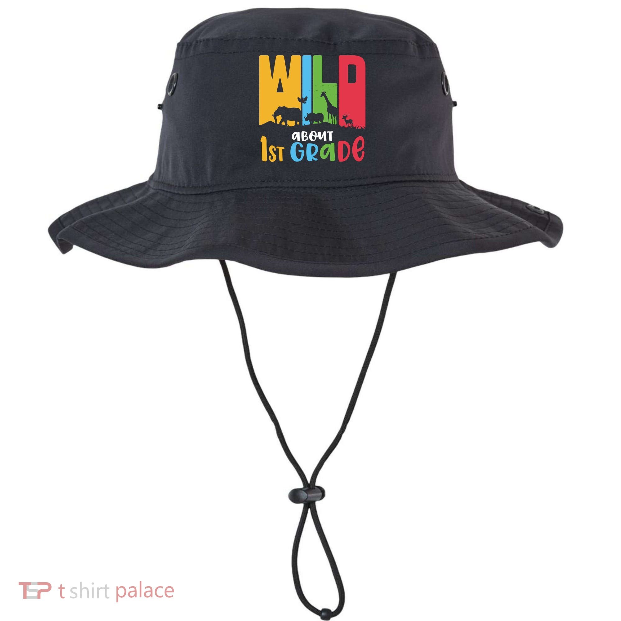 Team First Grade Wild About First Grade Back To School Bucket Hat