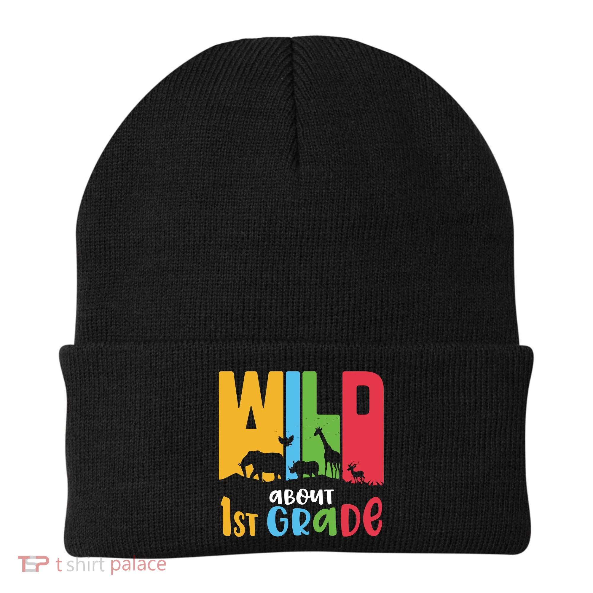 Team First Grade Wild About First Grade Back To School Beanie