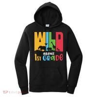 Team First Grade Wild About First Grade Back To School Women's Hoodie thumb 0
