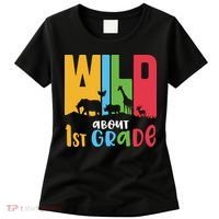 Team First Grade Wild About First Grade Back To School Women's T-Shirt thumb 0