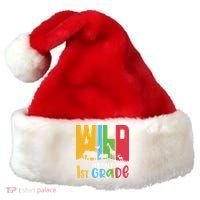 Team First Grade Wild About First Grade Back To School Santa Hat thumb 0
