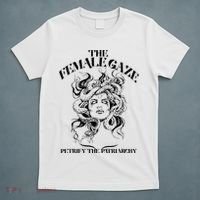 The Female Gaze Petrify The Patriarchy Medusa T-Shirt thumb 5