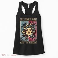 The Female Gaze Petrify The Patriarchy Medusa Women's Tank Top thumb 0