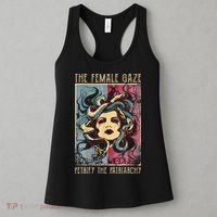 The Female Gaze Petrify The Patriarchy Medusa Women's Tank Top thumb 3