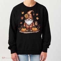 Trendy Fall Gnome Cute Thanksgiving Autumn Gift Women's Sweatshirt thumb 0
