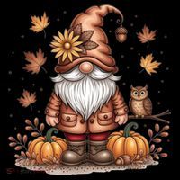 Trendy Fall Gnome Cute Thanksgiving Autumn Gift Coffee Mug thumb 5