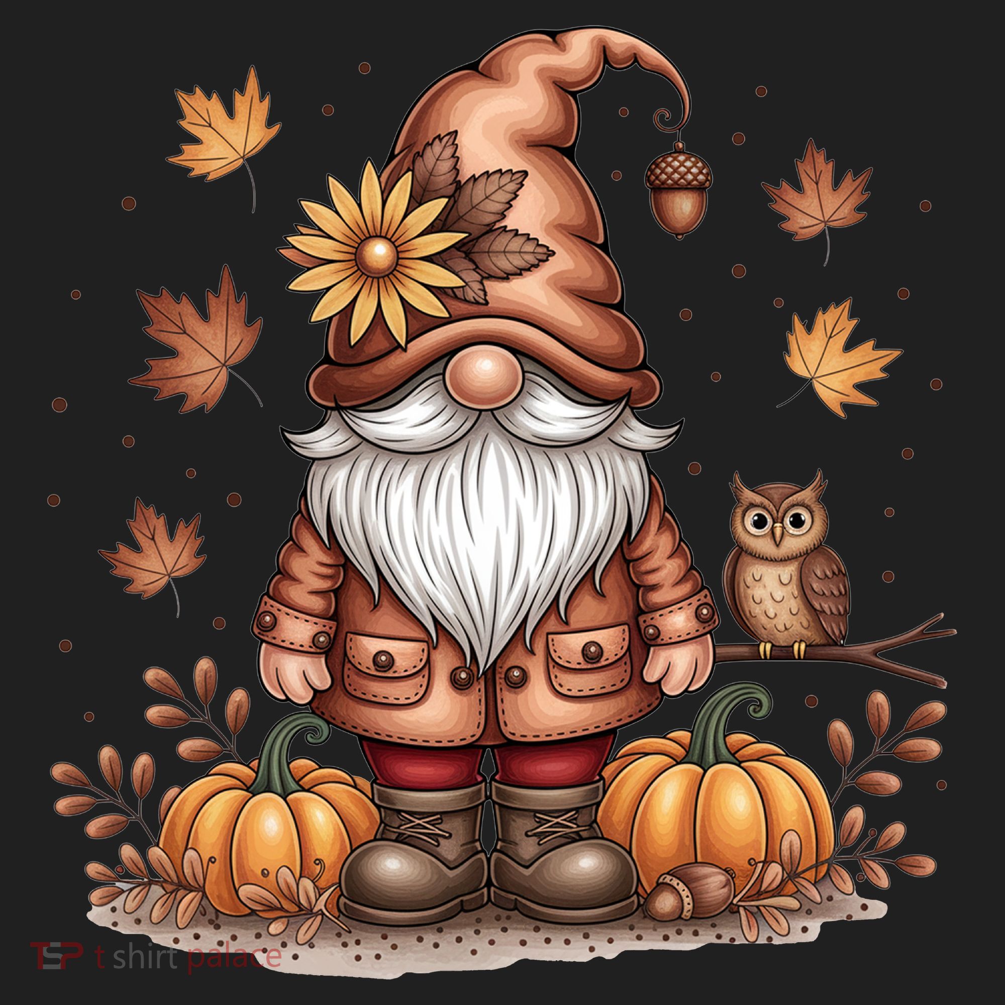 Trendy Fall Gnome Cute Thanksgiving Autumn Gift Beanie