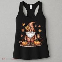 Trendy Fall Gnome Cute Thanksgiving Autumn Gift Women's Tank Top thumb 3