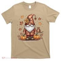 Trendy Fall Gnome Cute Thanksgiving Autumn Gift T-Shirt thumb 0
