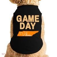 Tennessee Football Game Day Vibes Fall Tailgate Doggie Tank thumb 0