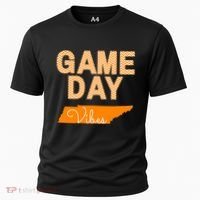 Tennessee Football Game Day Vibes Fall Tailgate Cooling Performance Crew T-Shirt thumb 0