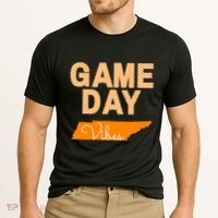 Tennessee Football Game Day Vibes Fall Tailgate Cooling Performance Crew T-Shirt thumb 2