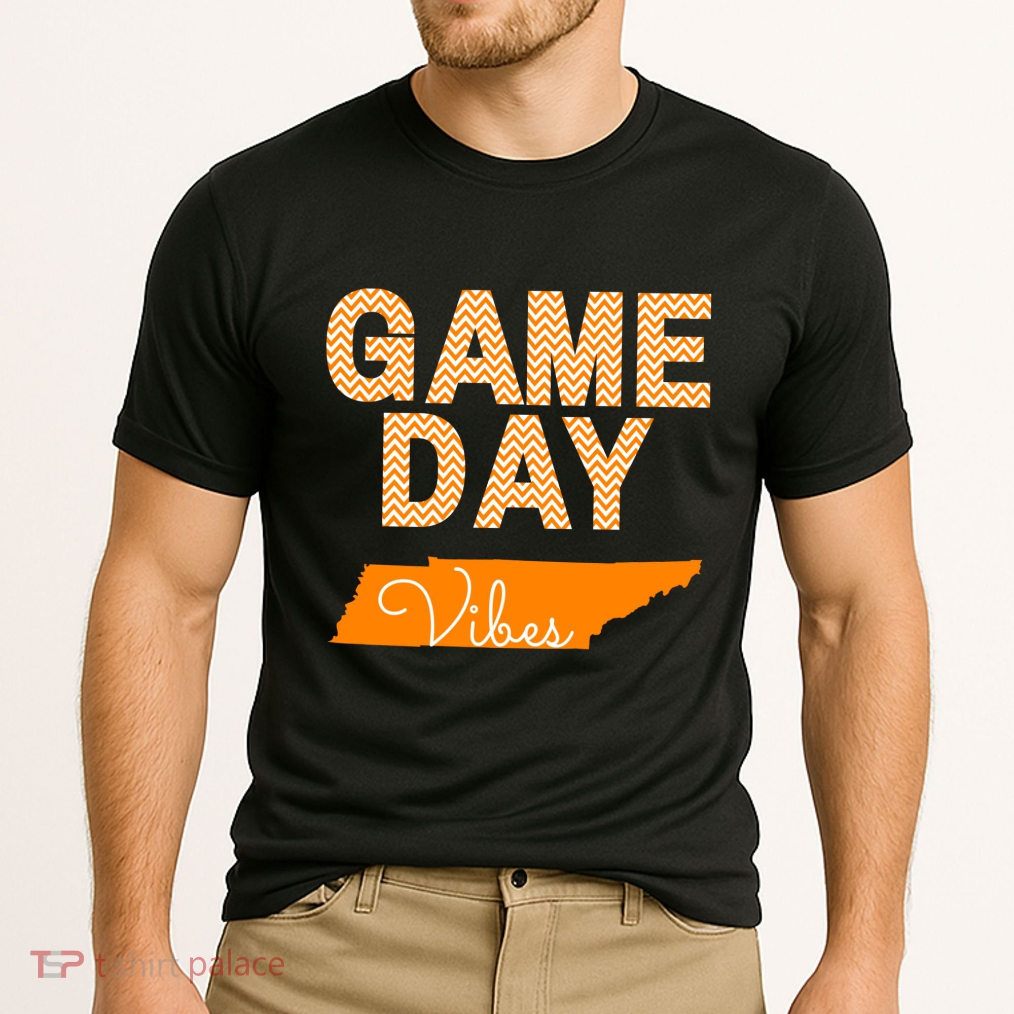 Tennessee Football Game Day Vibes Fall Tailgate Cooling Performance Crew T-Shirt