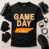 Tennessee Football Game Day Vibes Fall Tailgate Cooling Performance Crew T-Shirt thumb 3