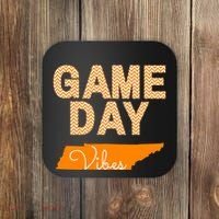 Tennessee Football Game Day Vibes Fall Tailgate Coaster thumb 0