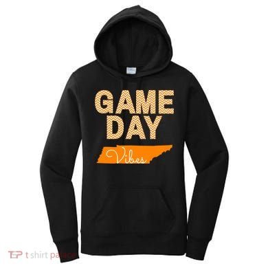 Tennessee Football Game Day Vibes Fall Tailgate Women's Hoodie