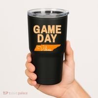 Tennessee Football Game Day Vibes Fall Tailgate Tumbler thumb 2