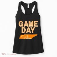 Tennessee Football Game Day Vibes Fall Tailgate Women's Tank Top thumb 0