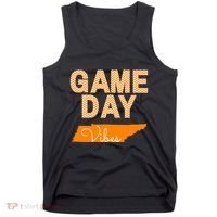 Tennessee Football Game Day Vibes Fall Tailgate Tank Top thumb 0