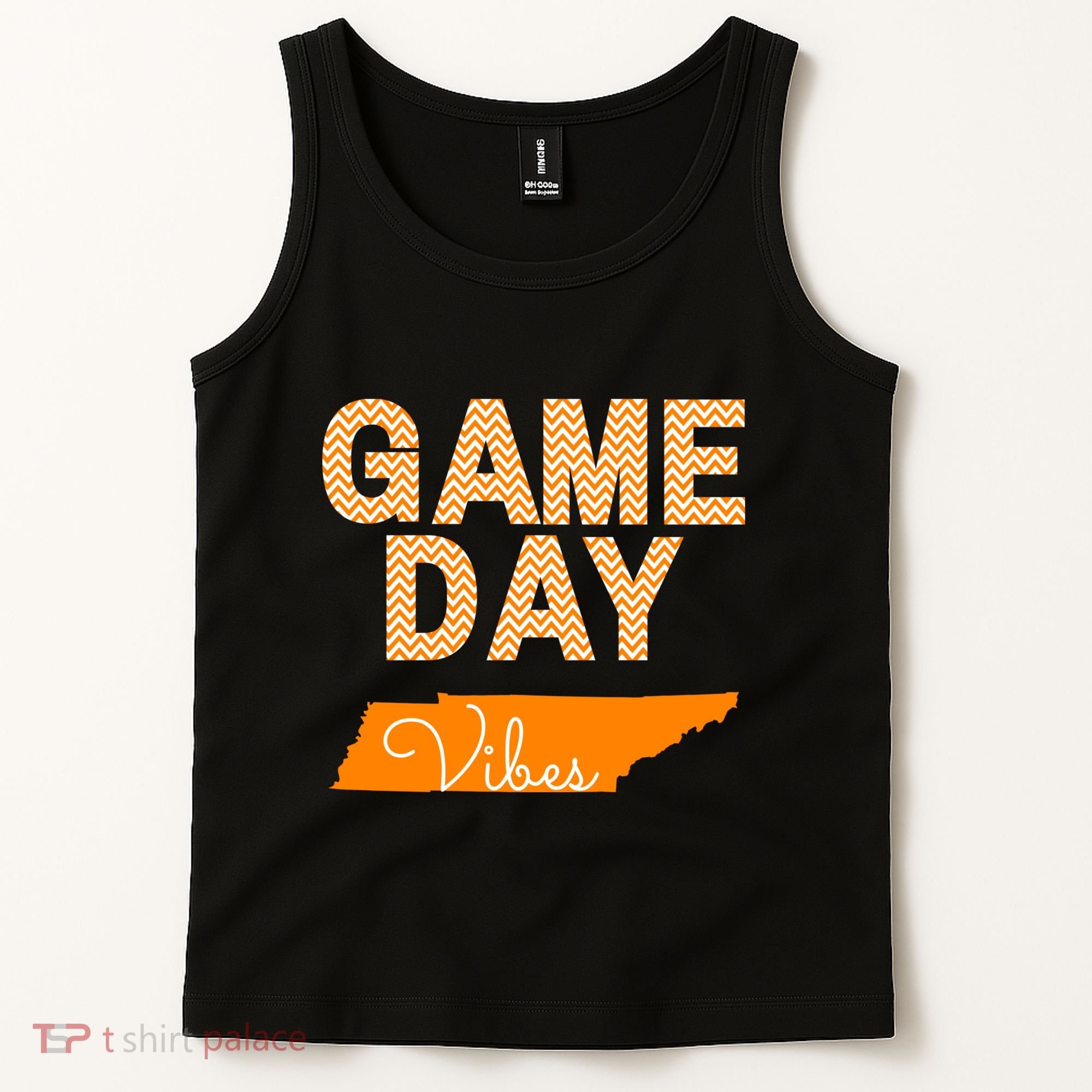 Tennessee Football Game Day Vibes Fall Tailgate Tank Top
