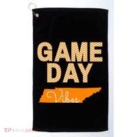 Tennessee Football Game Day Vibes Fall Tailgate Golf Towel thumb 0