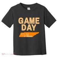 Tennessee Football Game Day Vibes Fall Tailgate Toddler T-Shirt thumb 0