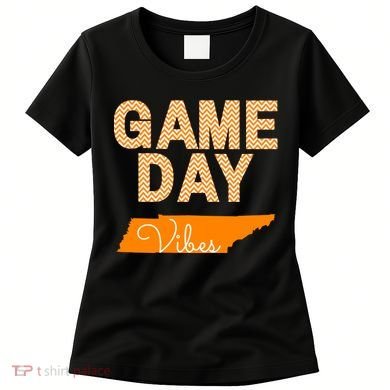 Tennessee Football Game Day Vibes Fall Tailgate Women's T-Shirt
