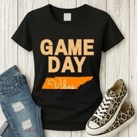 Tennessee Football Game Day Vibes Fall Tailgate Women's T-Shirt thumb 3