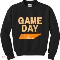 Tennessee Football Game Day Vibes Fall Tailgate Kids Sweatshirt thumb 0