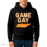 Tennessee Football Game Day Vibes Fall Tailgate Kids Hoodie thumb 4