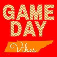 Tennessee Football Game Day Vibes Fall Tailgate Santa Hat thumb 1