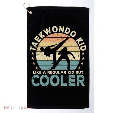 Taekwondo Funny Great Gift Golf Towel