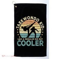 Taekwondo Funny Great Gift Golf Towel thumb 0