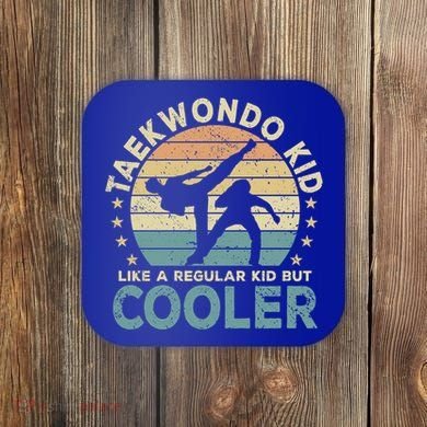 Taekwondo Funny Great Gift Coaster