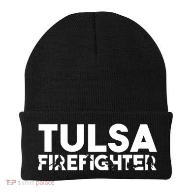 Tulsa Firefighter Gift Firefighter Dad Gift Meaningful Gift Beanie