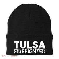 Tulsa Firefighter Gift Firefighter Dad Gift Meaningful Gift Beanie thumb 0