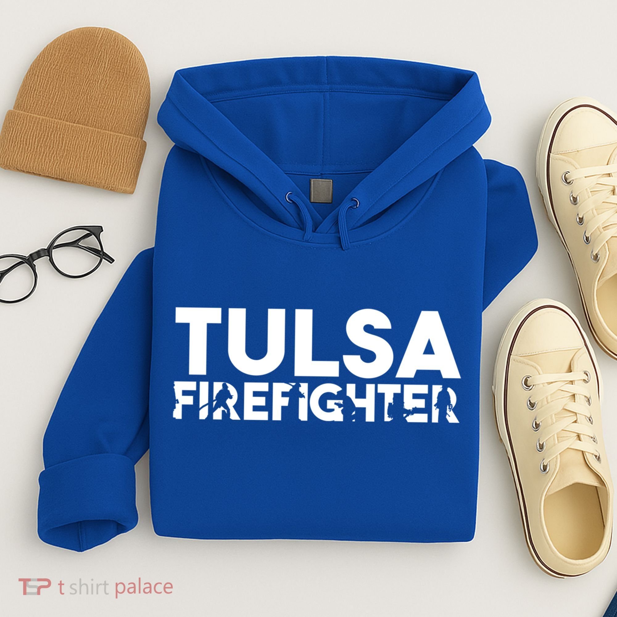 Tulsa Firefighter Gift Firefighter Dad Gift Meaningful Gift Hoodie