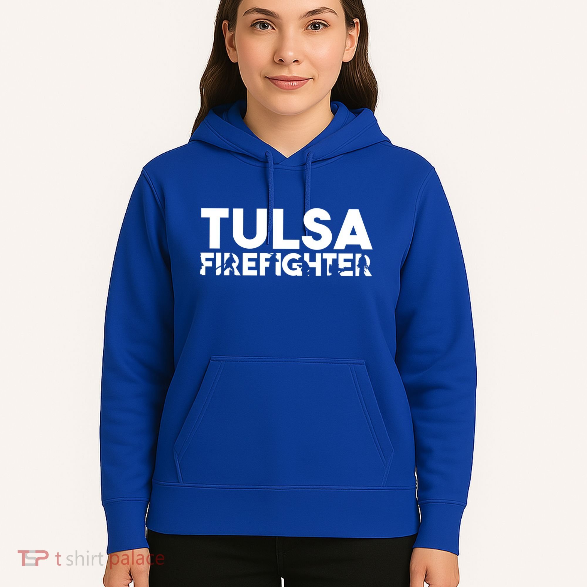Tulsa Firefighter Gift Firefighter Dad Gift Meaningful Gift Hoodie
