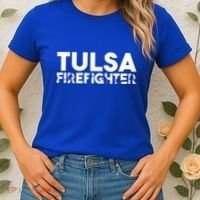 Tulsa Firefighter Gift Firefighter Dad Gift Meaningful Gift Women's T-Shirt thumb 2