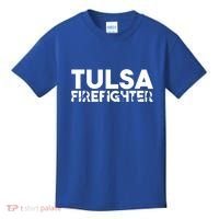 Tulsa Firefighter Gift Firefighter Dad Gift Meaningful Gift Kids T-Shirt thumb 0