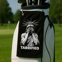 Tarrified Funny Gift Golf Towel thumb 2